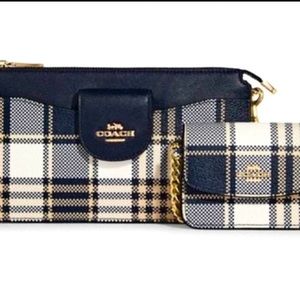 Coach Poppy Crossbody with card case wallet